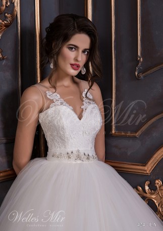 Rochie de mireasa cu pur curele-2